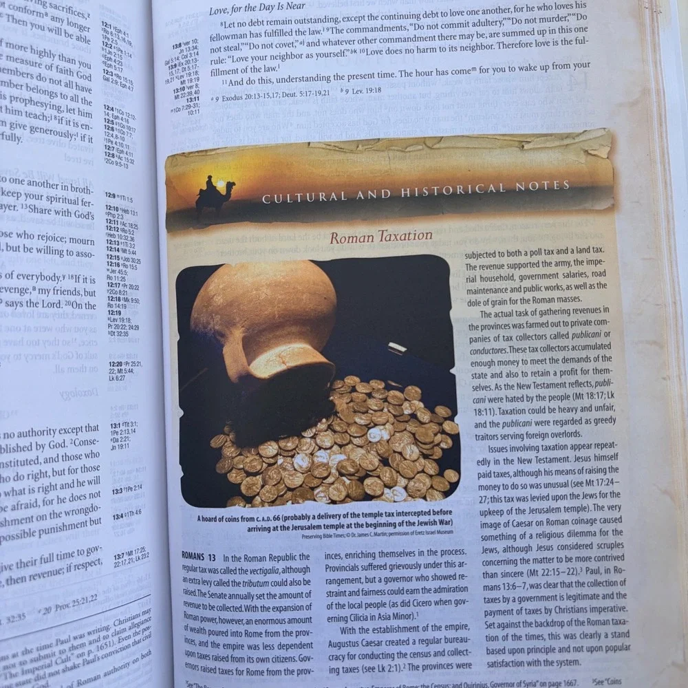 NIV Archaeological Study Bible Hardcover Zondervan Illustrated History Culture